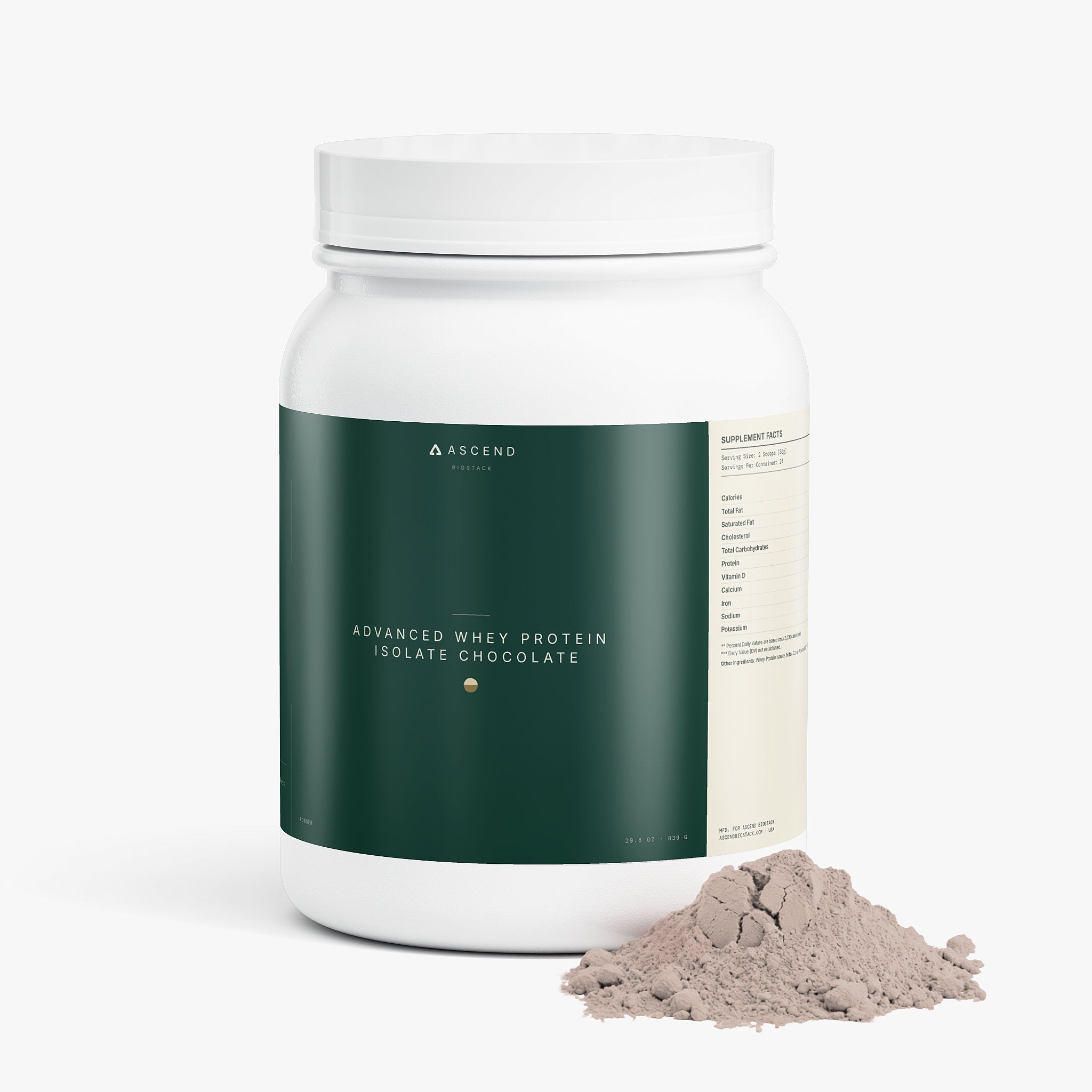 Advanced 100% Whey Protein Isolate (Chocolate)