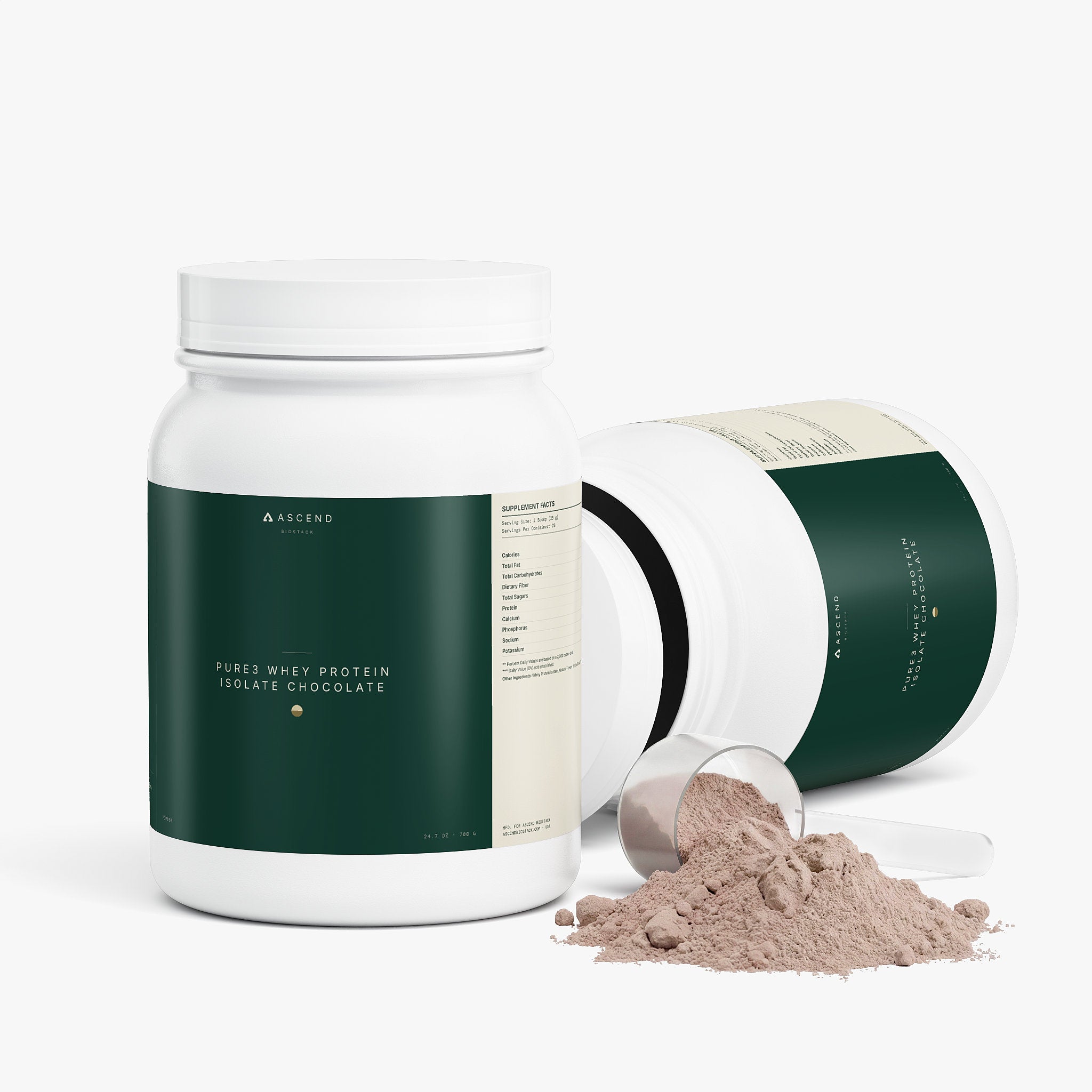 Pure3 100% Whey Protein Isolate (Chocolate)