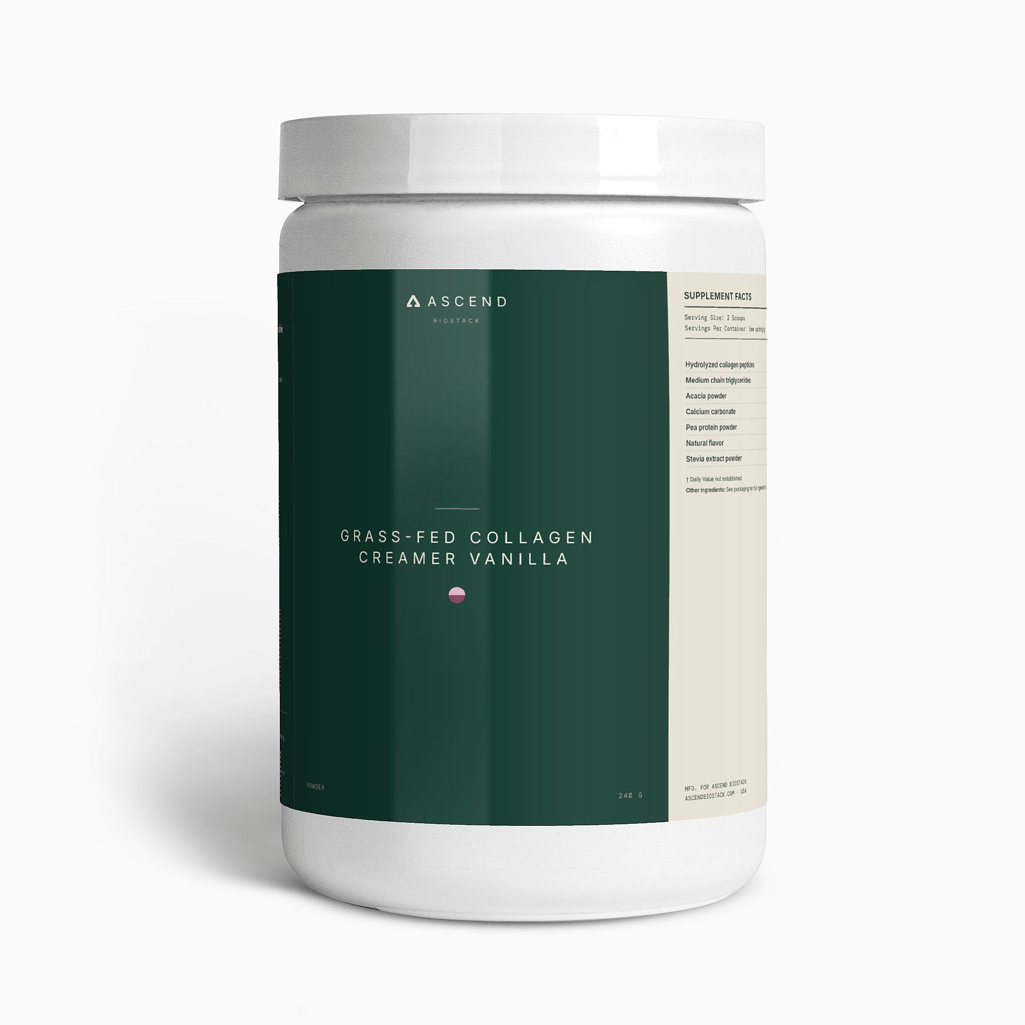 Grass-Fed Collagen Creamer (Vanilla)