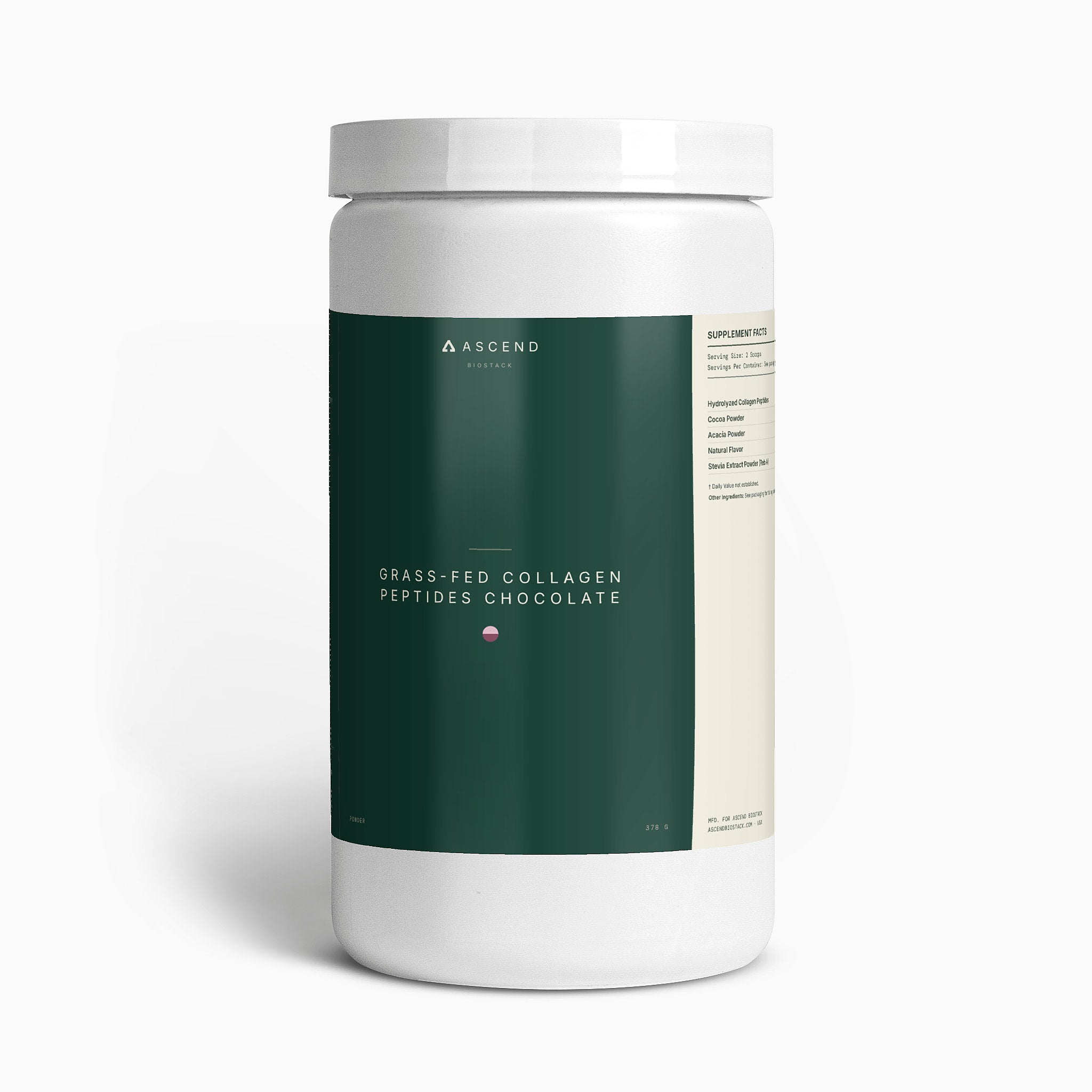 Grass-Fed Collagen Peptides Powder (Chocolate)