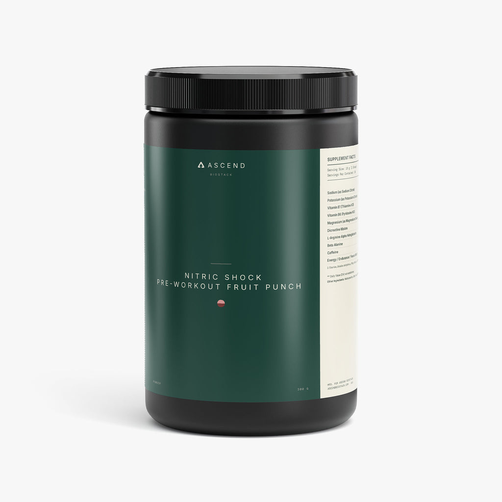 Nitric Shock Pre-Workout Powder (Fruit Punch)