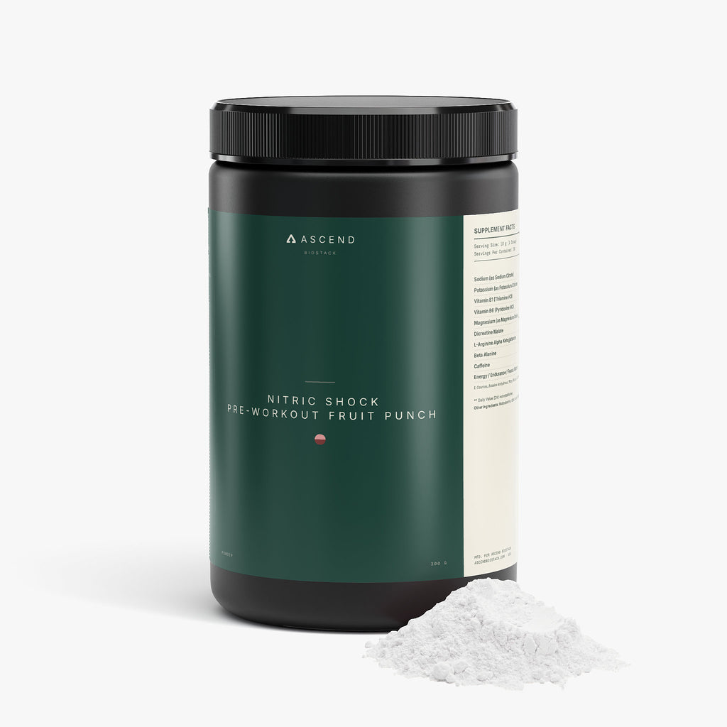 Nitric Shock Pre-Workout Powder (Fruit Punch)