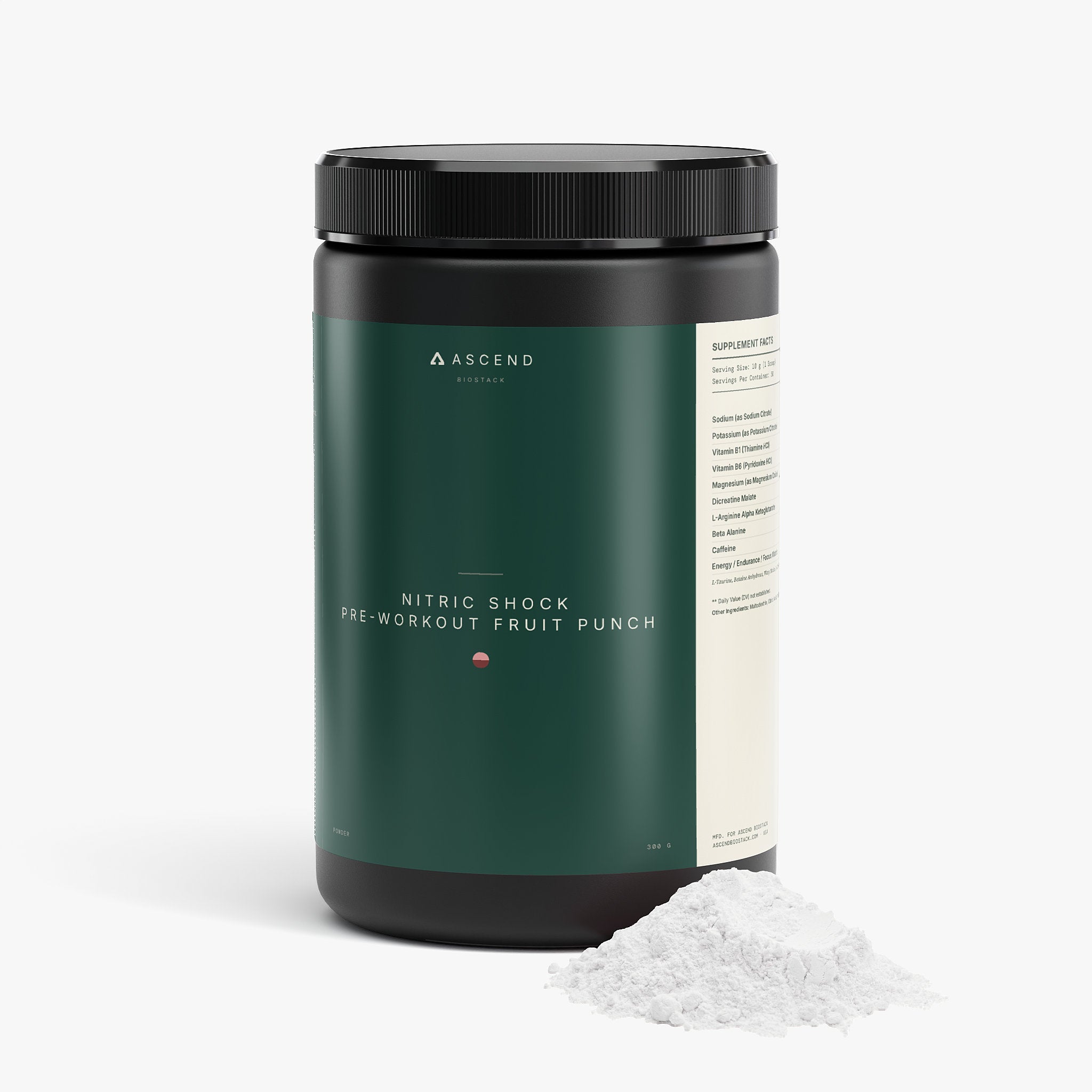 Nitric Shock Pre-Workout Powder (Fruit Punch)